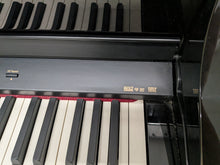 Load image into Gallery viewer, Roland HP507 digital piano and stool in polished ebony finish stock number 26194
