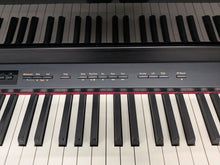 Load image into Gallery viewer, Roland HP507 digital piano and stool in polished ebony finish stock number 26194
