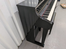 Load image into Gallery viewer, Roland HP507 digital piano and stool in polished ebony finish stock number 26194
