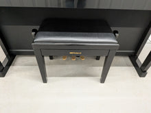 Load image into Gallery viewer, Roland HP507 digital piano and stool in polished ebony finish stock number 26194
