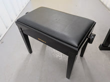 Load image into Gallery viewer, Roland HP507 digital piano and stool in polished ebony finish stock number 26194
