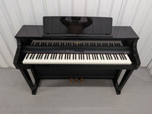 Load image into Gallery viewer, Roland HP507 digital piano and stool in polished ebony finish stock number 26194

