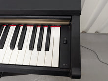 Load image into Gallery viewer, Yamaha Arius YDP-161 Digital Piano and stool in satin black clavinova keyboard stock #26195
