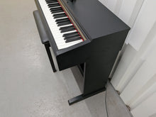 Load image into Gallery viewer, Yamaha Arius YDP-161 Digital Piano and stool in satin black clavinova keyboard stock #26195
