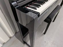 Load image into Gallery viewer, Yamaha Clavinova CLP-535 CLP-535PE Digital Piano in gloss black stock # 26191
