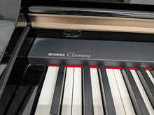 Load image into Gallery viewer, YAMAHA CLAVINOVA CLP-370PE DIGITAL PIANO + STOOL IN GLOSSY BLACK stock nr 26193
