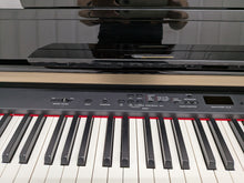 Load image into Gallery viewer, YAMAHA CLAVINOVA CLP-370PE DIGITAL PIANO + STOOL IN GLOSSY BLACK stock nr 26193
