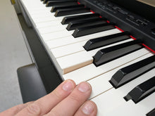 Load image into Gallery viewer, YAMAHA CLAVINOVA CLP-370PE DIGITAL PIANO + STOOL IN GLOSSY BLACK stock nr 26193
