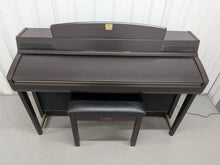 Load image into Gallery viewer, YAMAHA CLAVINOVA CLP-270 DIGITAL PIANO AND STOOL IN DARK ROSEWOOD stock nr 26205
