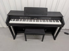 Load image into Gallery viewer, CASIO CELVIANO AP-450 DIGITAL PIANO AND STOOL IN  SATIN BLACK  stock no 26217

