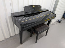 Load image into Gallery viewer, Yamaha Clavinova CVP-405PE digital piano arranger polished black stock 26187
