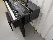 Load image into Gallery viewer, Yamaha Clavinova CVP-405PE digital piano arranger polished black stock 26187
