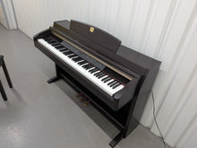 Load image into Gallery viewer, Yamaha Clavinova CLP-240 Digital Piano and stool in dark rosewood stock nr 26219
