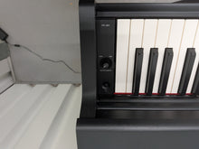 Load image into Gallery viewer, Yamaha Arius YDP-165 digital piano and stool in satin black stock #26218
