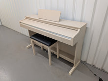 Load image into Gallery viewer, Yamaha Arius YDP-163 digital piano and stool in white ash finish stock #26227
