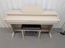Load image into Gallery viewer, Yamaha Arius YDP-163 digital piano and stool in white ash finish stock #26227
