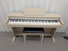 Load image into Gallery viewer, Yamaha Arius YDP-163 digital piano and stool in white ash finish stock #26227
