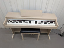 Load image into Gallery viewer, Yamaha Arius YDP-163 digital piano and stool in white ash finish stock #26227
