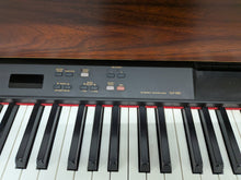 Load image into Gallery viewer, Yamaha Clavinova CLP-880 digital piano and stool in mahogany finish stock number 26206
