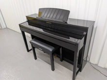 Load image into Gallery viewer, Yamaha Clavinova CLP-470 digital piano polished ebony glossy black stock #26225
