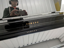 Load image into Gallery viewer, Yamaha Clavinova CLP-470 digital piano polished ebony glossy black stock #26225
