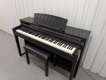 Load image into Gallery viewer, Yamaha Clavinova CLP-470 digital piano polished ebony glossy black stock #26225

