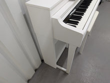 Load image into Gallery viewer, Yamaha Clavinova CSP-150 Digital Piano and stool in satin white stock nr 26207
