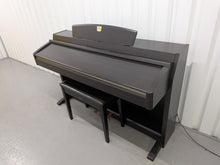 Load image into Gallery viewer, Yamaha Clavinova CLP-240 Digital Piano and stool in dark rosewood stock nr 26236
