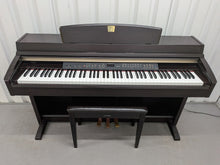 Load image into Gallery viewer, Yamaha Clavinova CLP-240 Digital Piano and stool in dark rosewood stock nr 26236
