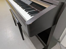 Load image into Gallery viewer, Yamaha Clavinova CLP-240 Digital Piano and stool in dark rosewood stock nr 26236
