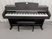 Load image into Gallery viewer, Yamaha Clavinova CLP-240 Digital Piano and stool in dark rosewood stock nr 26236
