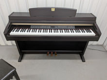 Load image into Gallery viewer, Yamaha Clavinova CLP-240 Digital Piano and stool in dark rosewood stock nr 26236

