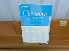 Load image into Gallery viewer, Yamaha Clavinova CLP-240 Digital Piano in cherry wood finish stock nr 26234
