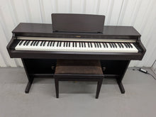 Load image into Gallery viewer, Yamaha Arius YDP-162 Digital Piano and stool in rosewood, clavinova keyboard stock #26233
