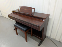 Load image into Gallery viewer, Yamaha Clavinova CLP-860 Digital Piano and stool in mahogany stock # 26231
