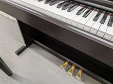 Load image into Gallery viewer, Yamaha Arius YDP-144 digital piano and stool in dark rosewood finish stock #26239
