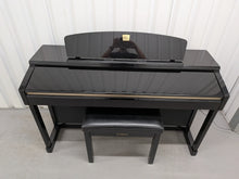 Load image into Gallery viewer, Yamaha Clavinova CLP-170PE Digital Piano glossy black polished ebony stock #26238
