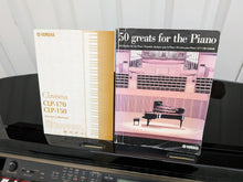 Load image into Gallery viewer, Yamaha Clavinova CLP-170PE Digital Piano glossy black polished ebony stock #26238
