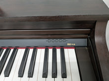 Load image into Gallery viewer, Roland HP203 digital piano and stool in dark rosewood finish stock number 26213
