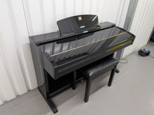 Load image into Gallery viewer, Yamaha Clavinova CVP-403 Polished black ebony Digital Piano arranger stock #26144
