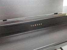 Load image into Gallery viewer, Yamaha Clavinova CLP-575 digital piano and stool in dark rosewood finish stock #26240
