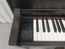 Load image into Gallery viewer, Yamaha Clavinova CLP-575 digital piano and stool in dark rosewood finish stock #26240
