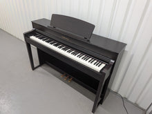 Load image into Gallery viewer, Yamaha Clavinova CLP-575 digital piano and stool in dark rosewood finish stock #26240
