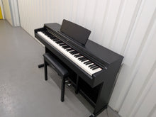 Load image into Gallery viewer, Yamaha Arius YDP-165 digital piano and stool in satin black stock #26243
