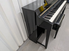Load image into Gallery viewer, YAMAHA CLAVINOVA CLP-370PE DIGITAL PIANO AND STOOL IN GLOSSY BLACK stock nr 26245

