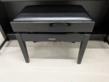 Load image into Gallery viewer, YAMAHA CLAVINOVA CLP-370PE DIGITAL PIANO AND STOOL IN GLOSSY BLACK stock nr 26245
