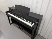 Load image into Gallery viewer, Yamaha Clavinova CLP-645 in satin black finish + stool stock nr 26241
