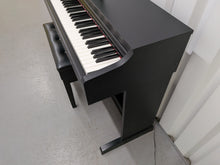 Load image into Gallery viewer, Yamaha Arius YDP-163 Digital Piano and stool in satin black clavinova keyboard stock # 26248
