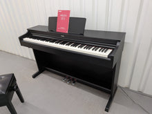 Load image into Gallery viewer, Yamaha Arius YDP-163 Digital Piano and stool in satin black clavinova keyboard stock # 26248
