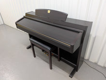 Load image into Gallery viewer, Yamaha Clavinova CLP-240 Digital Piano and stool in dark rosewood stock nr 26246

